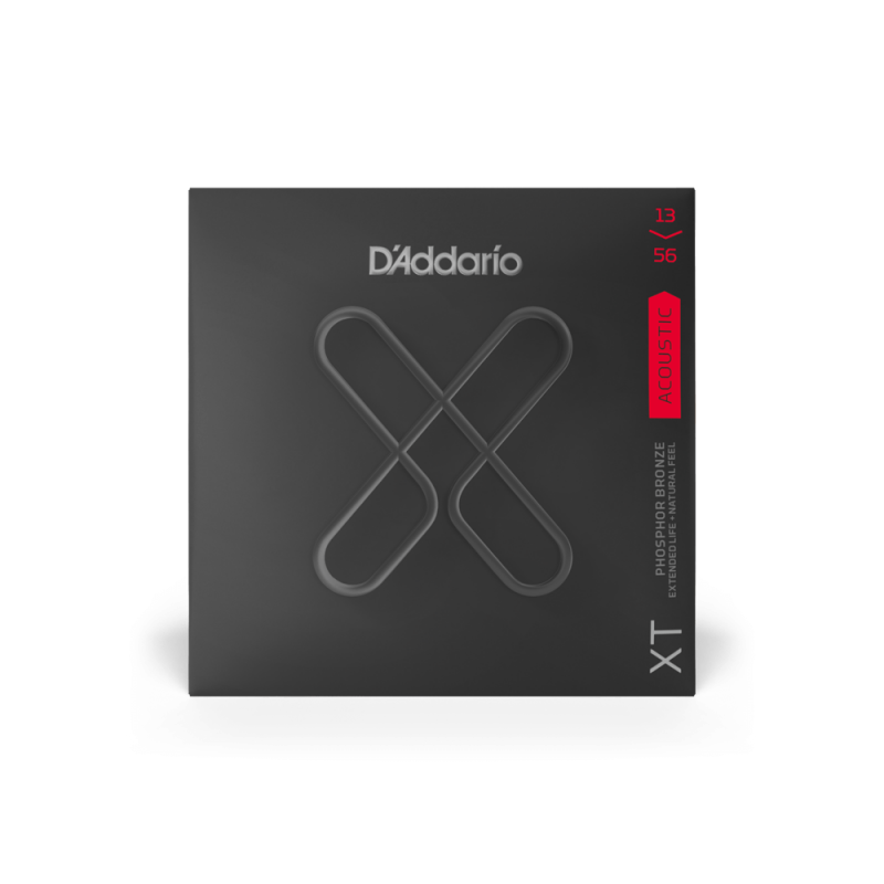 Набор струн D'ADDARIO XTAPB1356 XT PHOSPHOR BRONZE MEDIUM (13-56)